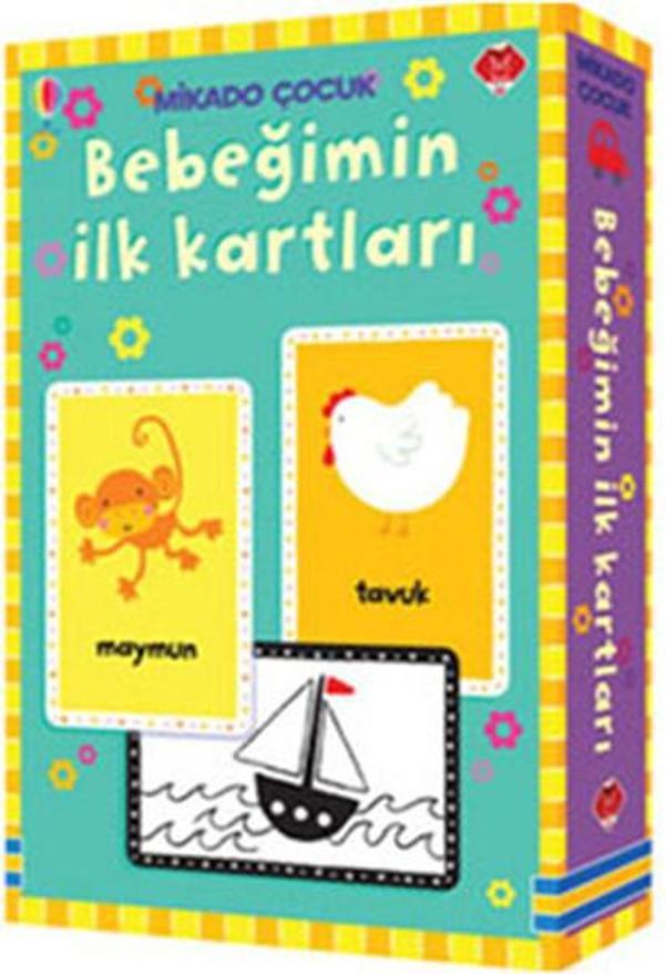 Usbourne-Bebeğimin İlk Kartları-Flash Kart - Mikado Yayınları - Image 1