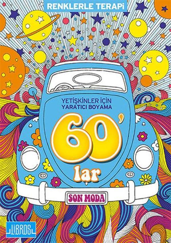 Yetişkinler için Yaratıcı Boyama 60'lar - Libros Kitap Yayınevi - Image 1