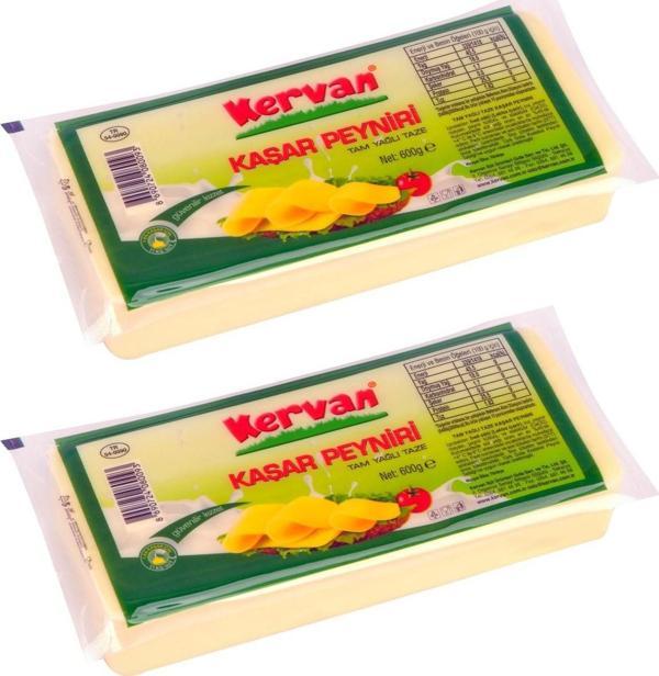 Kervan Kaşar Peyniri 600 gr 2 li - Image 1