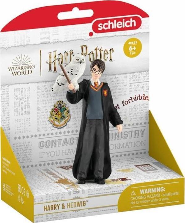 Schleich Harry Potter Büyücülük Dünyası Mini Figür Harry ve Hedwig 42633 - Image 1