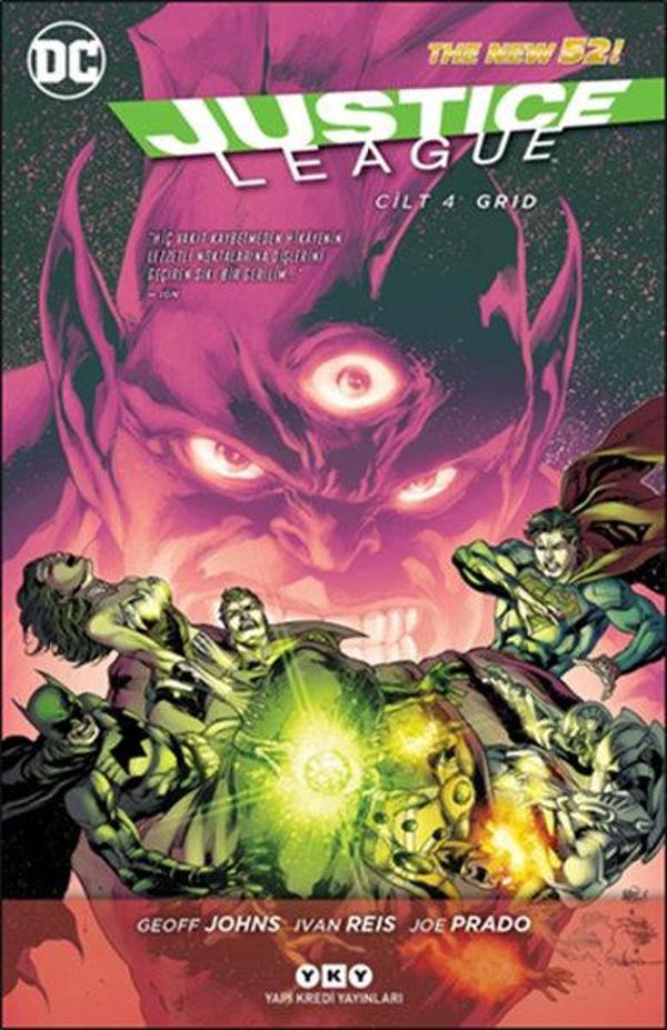 Justice League Cilt 4 - Grid - Yapı Kredi Yayınları - Image 1