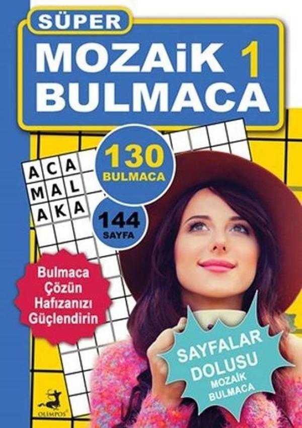 Süper Mozaik Bulmaca 1 - Olimpos Yayınları - Image 1