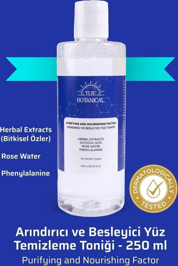 Tije Botanical Arındırıcı Ve Temizleyici Yüz Toniği - Image 1