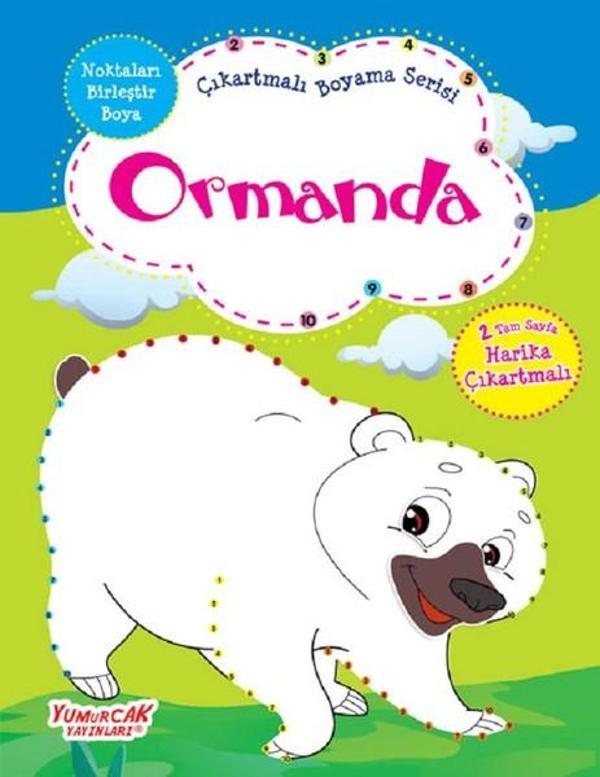 Ormanda-Çıkartmalı Boyama Serisi - Yumurcak Yayınları - Image 1