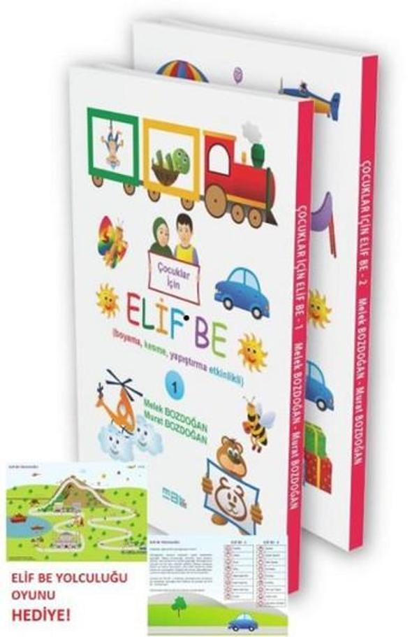 Çocuklar İçin Elif Be - 2 Kitap Takım - Mat Kitap - Image 1