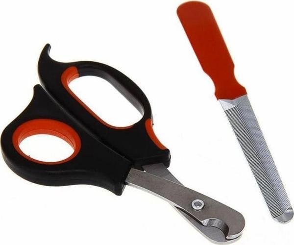 Petinka Evcil Hayvan Tırnak Makası Törpü Seti Kaymaz Sap Manikür Pedikür Pati Bakım Aleti - Image 1