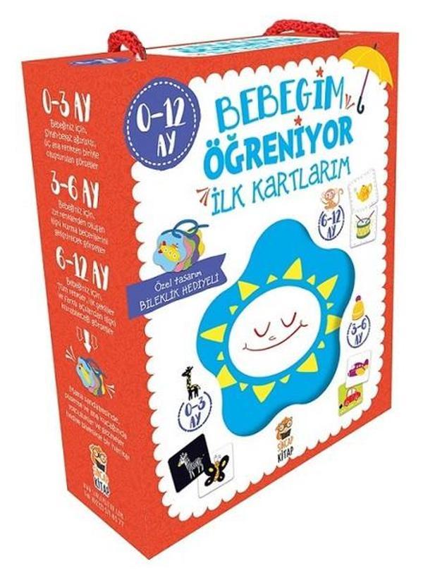 Bebeğim Öğreniyor İlk Kartlarım 0-12 Ay - Sincap Kitap - Image 1