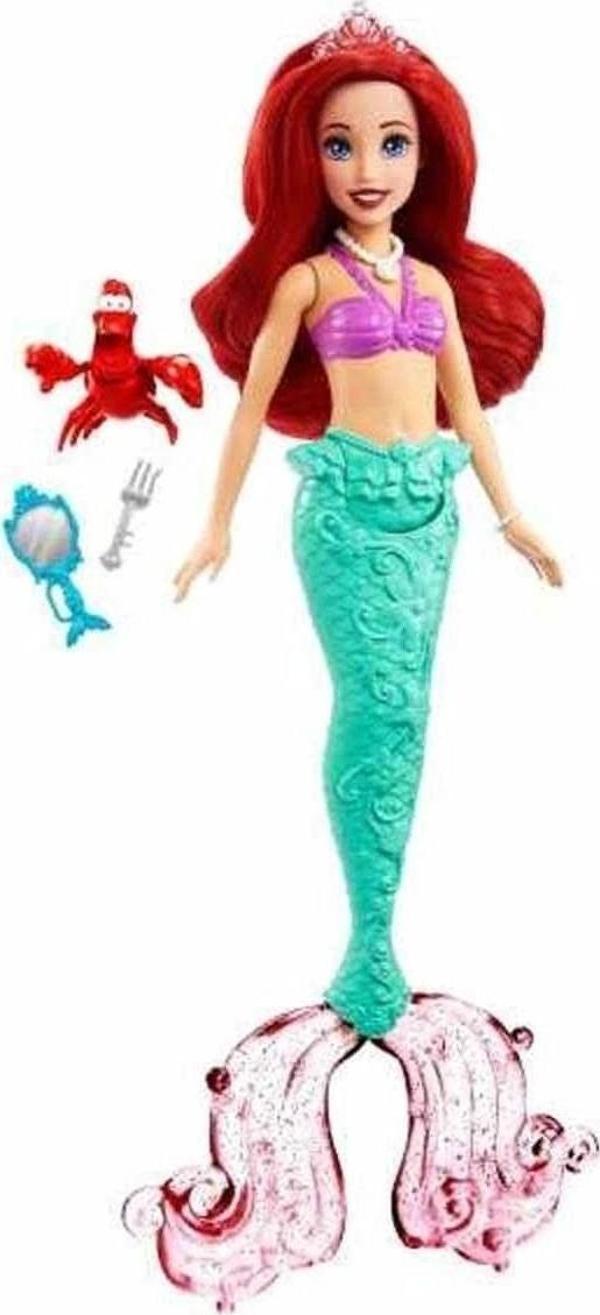 Disney Princess Deniz Kızı Ariel Ve Aksesuarları Hlw34 - Image 1