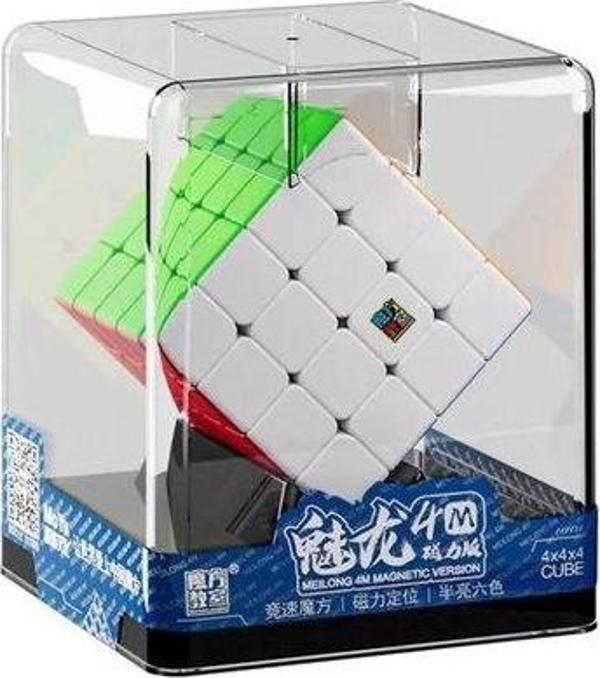 Moyu Meilong 4x4 Magnetic Cube 4M Plastik Box - Image 1