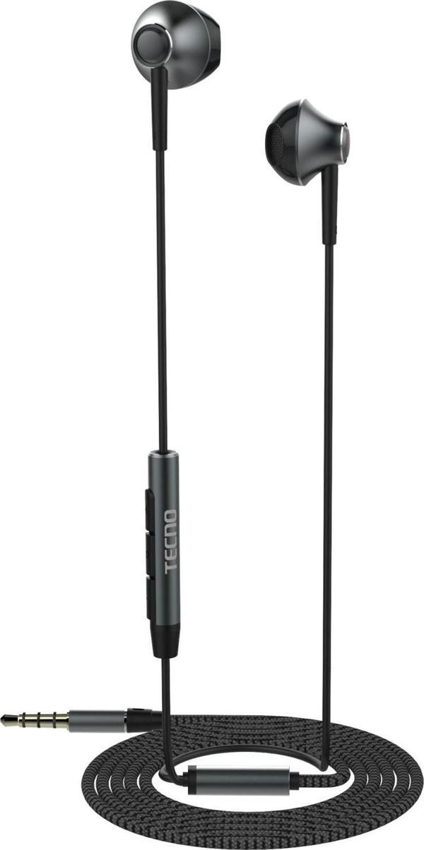 Tecno Spark 8P Rock R2 Kablolu Mikrofonlu Kulaklık Siyah - Image 1