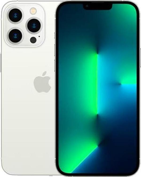 Apple iPhone 13 Pro Max Silver 256GB Yenilenmiş A Kalite (12 Ay Garantili) - Image 1