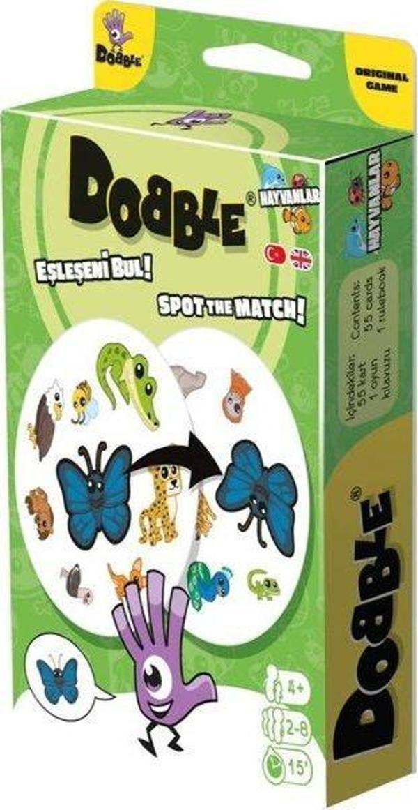 Asmodee Dobble Hayvanlar Eco - Image 1