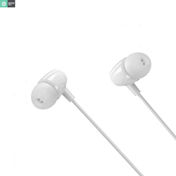 dvip X5 İn-Ear 3.5MM Jack Girişli Mikrofonlu Kablolu Kulaklık Beyaz - Image 1