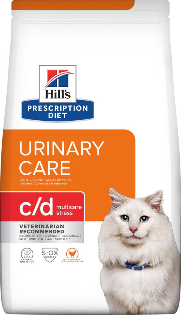 Hill's PRESCRIPTION DIET c/d Multicare Stress Tavuklu Kedi Maması 1.5 Kg - Image 1
