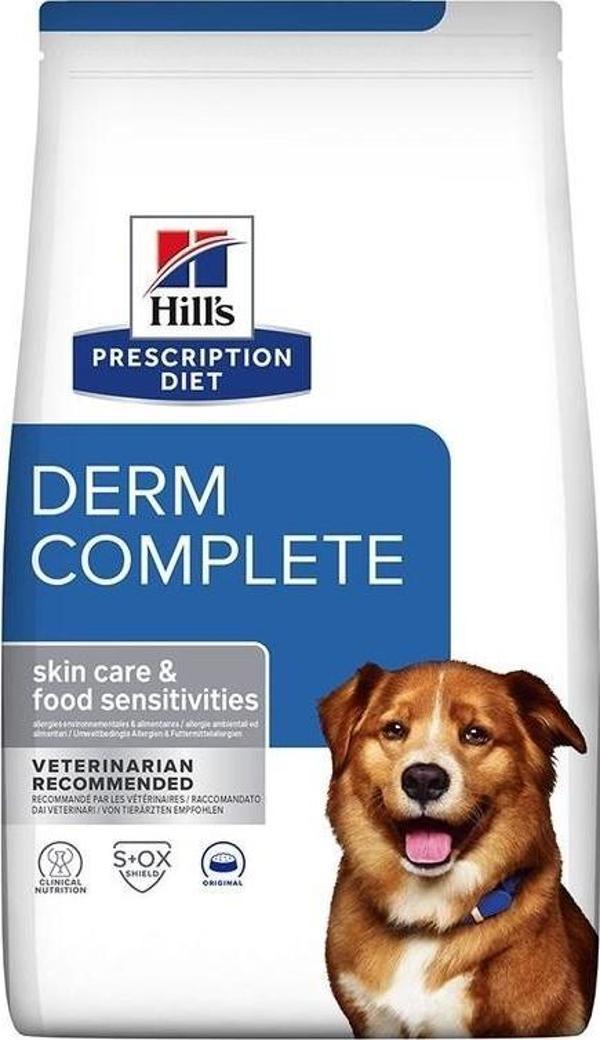Hill's PRESCRIPTION DIET Derm Complete Köpek Maması 12kg - Image 1