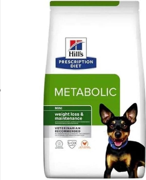 Hills Prescription Diet Metabolic Mini Irk Tavuklu Köpek Kuru Maması 3 kg - Image 1