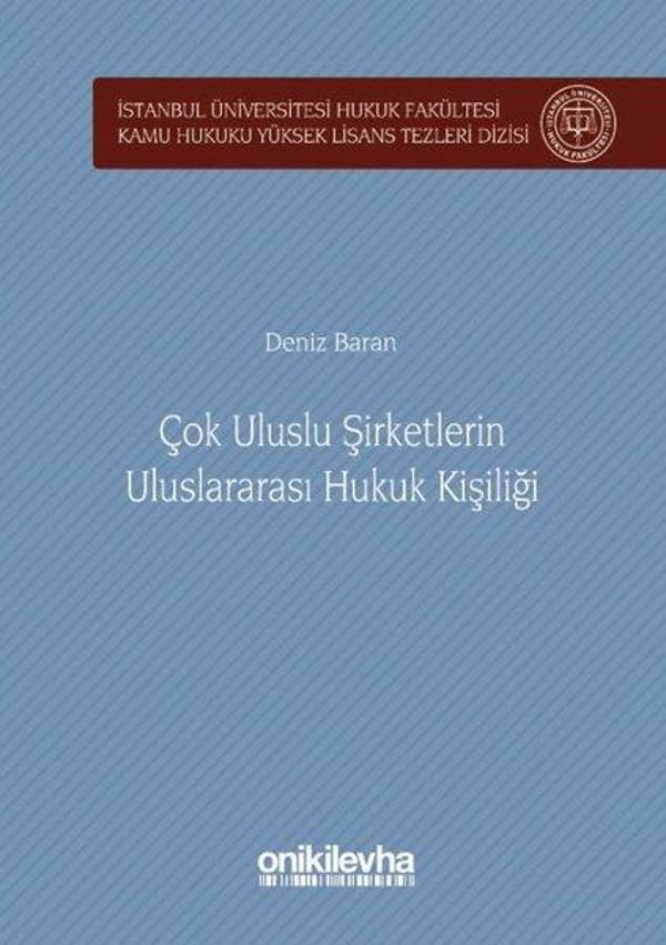 Çok Uluslu Şirketlerin Uluslararası Hukuk Kişiliği - On İki Levha Yayıncılık - Image 1