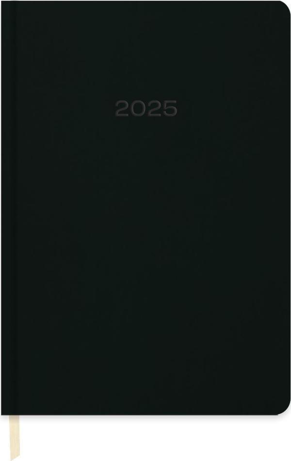 2025-14*20 Günlük Termo Deri Ajanda-Siyah - Image 1