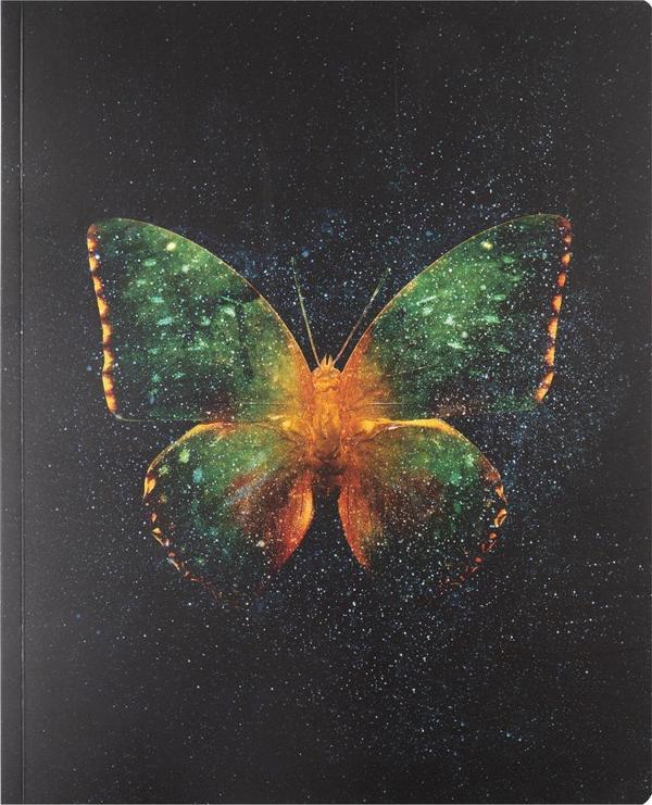 Keskin Color 13x16.5 Kareli Bind-Note Butterfly - Yeşil - Image 1