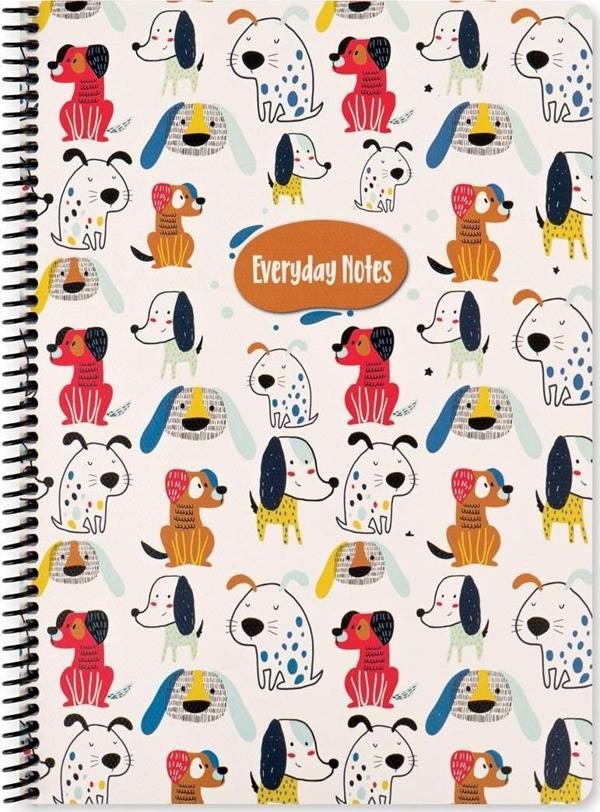Keskin Color A4 Çizgili Defter Animal Friends - Köpekler - Image 1