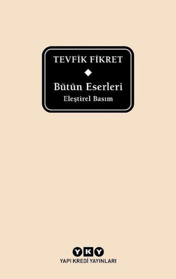 Bütün Eserleri Eleştirel Basım-Tevfik Fikret-Delta - Yapı Kredi Yayınları - Image 1