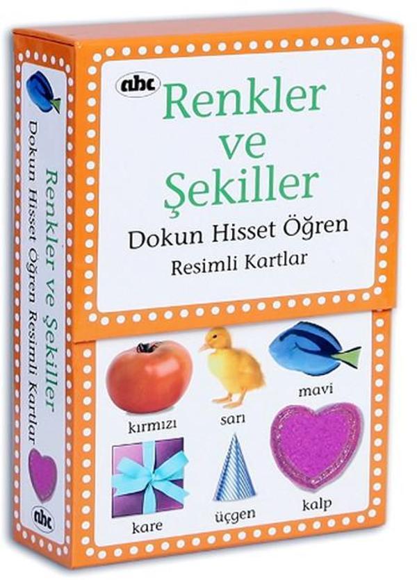 Renkler Ve Şekiller - Dokun Hisste Öğren - Abc Yayınevi - Image 1