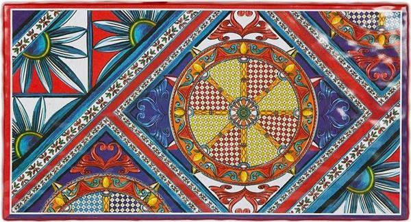 Baci Milano Sole Mio Kesme Tahtası Melamin 18x32,5 cm - Image 1