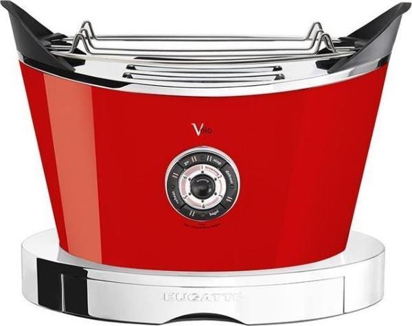 Bugatti Volo Parlak Kırmızı Ekmek Kızartma Makinesi - Image 1