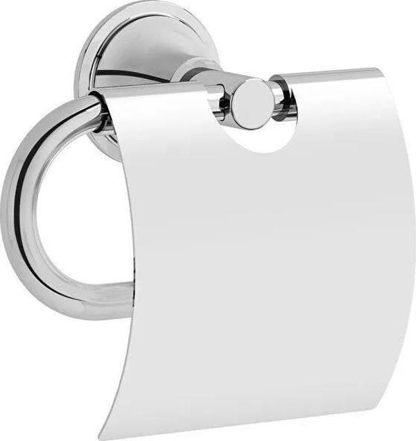 Origin Classic Tuvalet Kağıtlığı Kapaklı Krom A44522 - Image 1