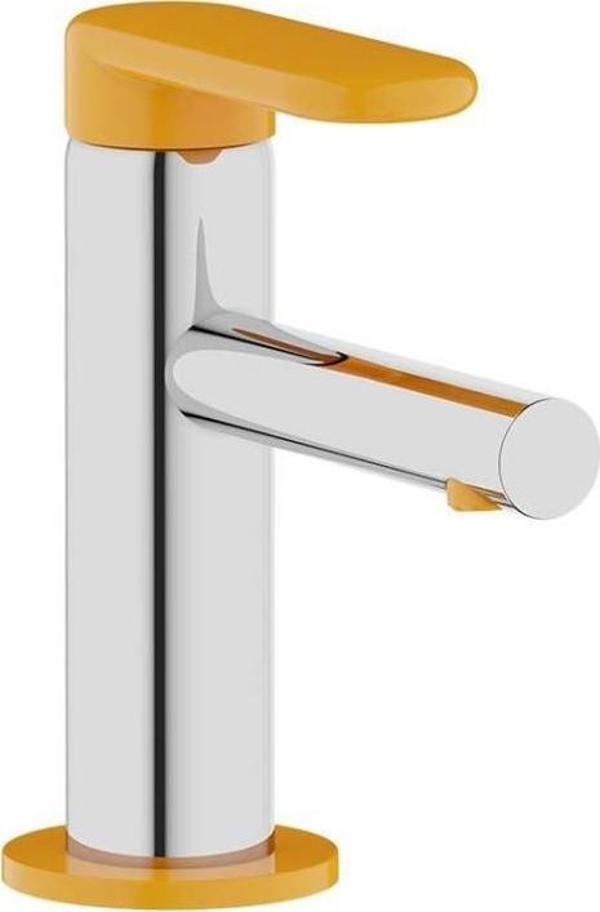 Sento Kids Lavabo Bataryası Krom/Turuncu A42666 - Image 1
