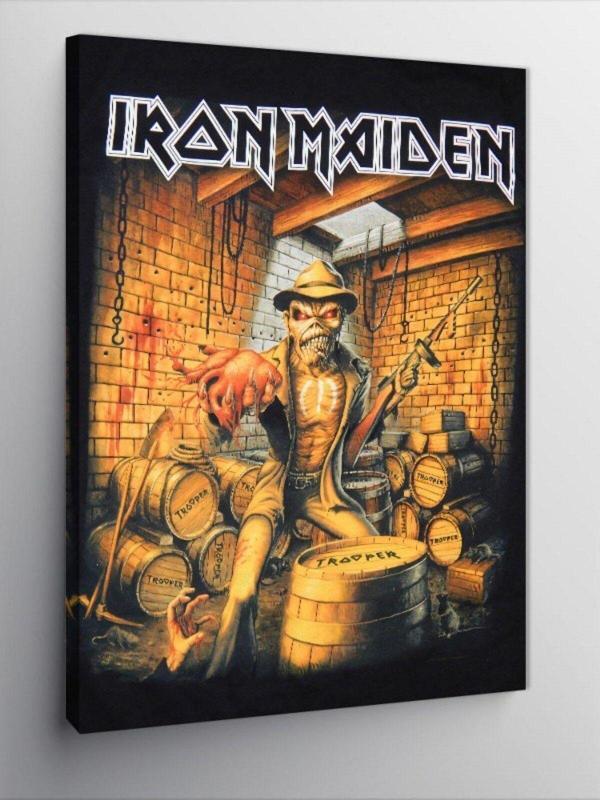 Ekart Kanvas Tablo Iron Maiden Müzik Grubu - Image 1