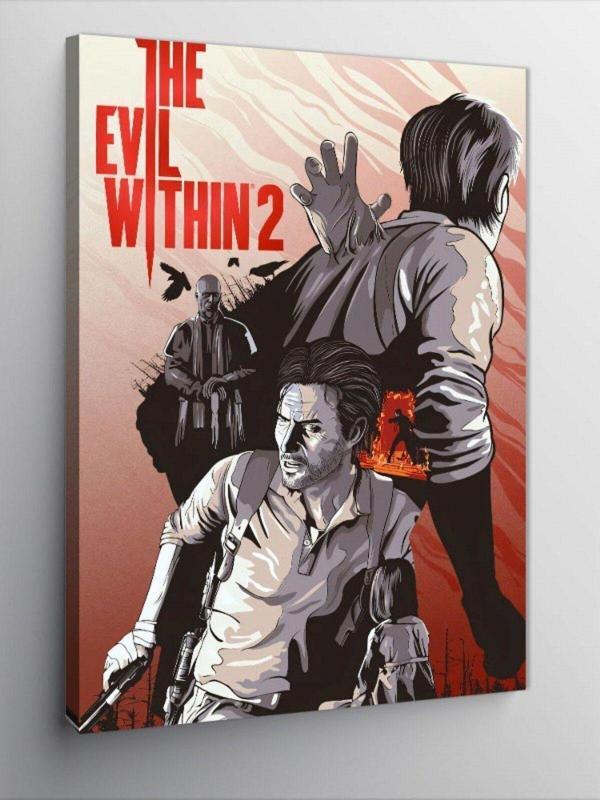Ekart Kanvas Tablo The Evil Within 2 - Image 1