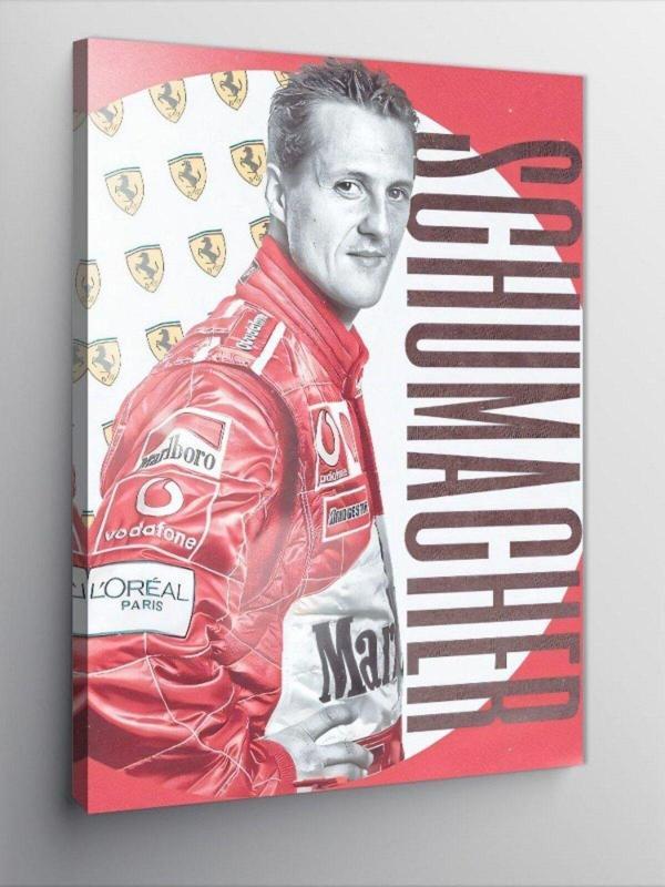 Ekart Kanvas Tablo Michael Schumacher Formula 1 - Image 1