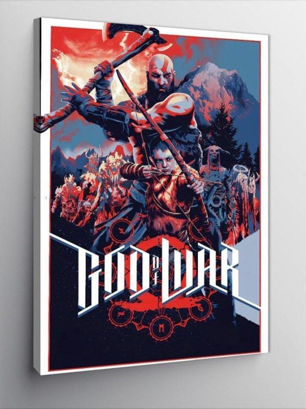Ekart Kanvas Tablo God Of War - Image 1