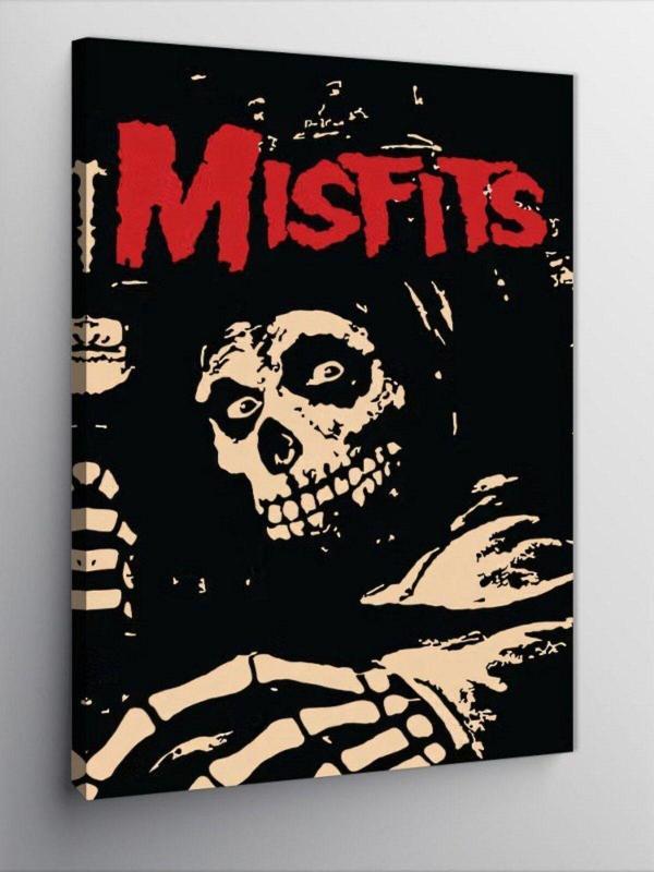 Ekart Kanvas Tablo Misfits Müzik Grubu - Image 1