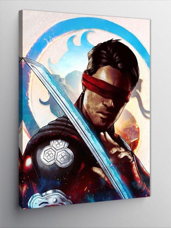 Ekart Kanvas Tablo Mortal Kombat Kenshi - Image 1