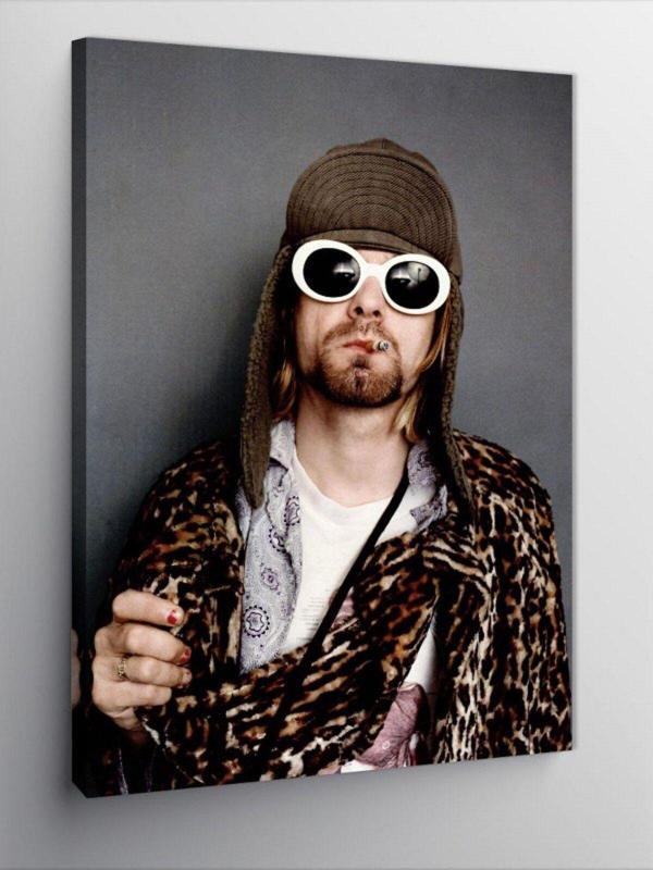 Ekart Kanvas Tablo Nirvana Kurt Cobain - Image 1