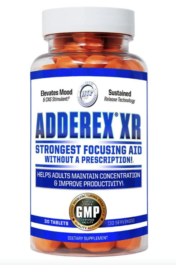 Hi-Tech Pharmaceuticals Adderex Xr 30 Tablets. Usa 3644 - Image 1