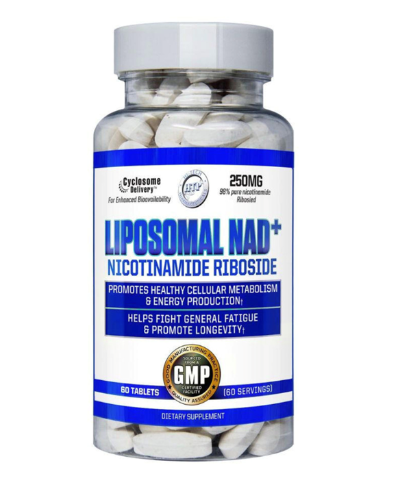 Hi-Tech Pharmaceuticals Liposomal Nad+ 60 Tablets.Usa Version.3740 - Image 1