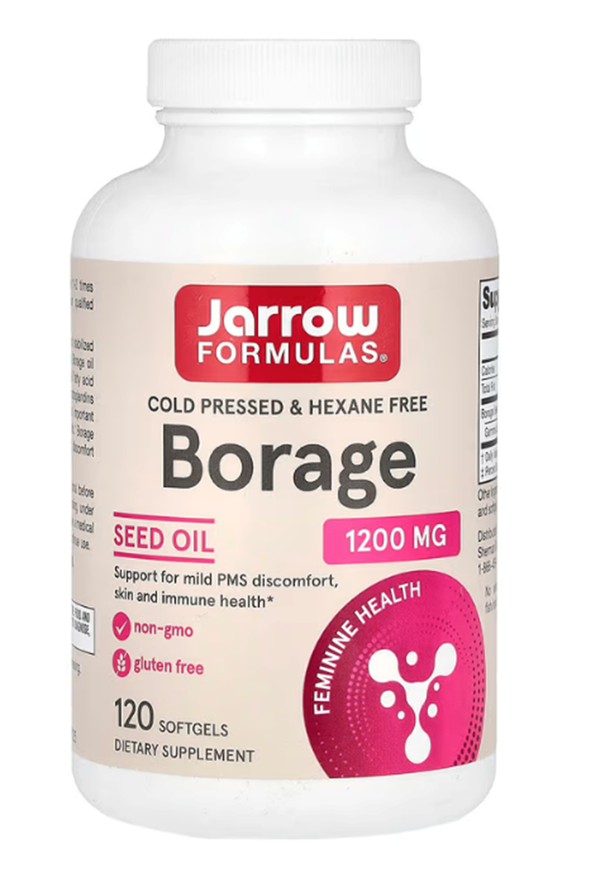Jarrow Formulas Borage Seed Oil  1,200Mg 120 Softgels.Usa Menşei.Ozelsporcugıdaların'Dan 3650 - Image 1