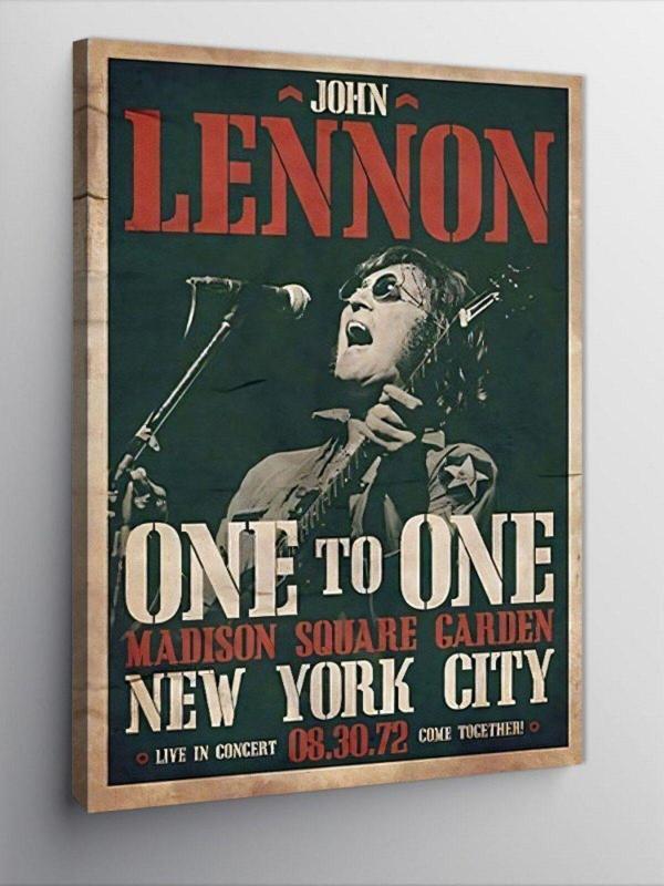 Ekart Kanvas Tablo John Lennon One To One Afiş - Image 1