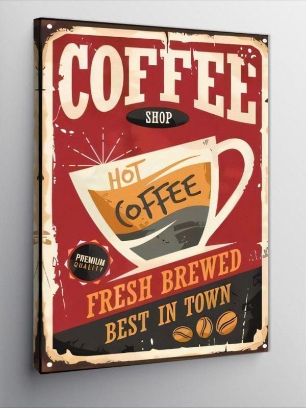 Ekart Kanvas Tablo Kahve Coffe Temalı - Image 1