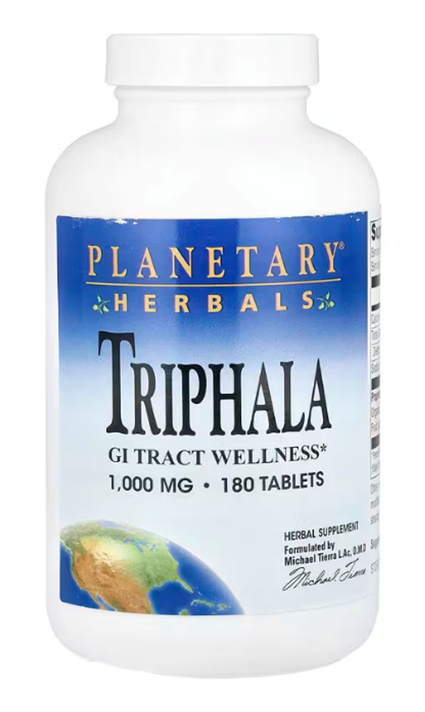 Swanson Planetary Herbals Triphala Gı Tract Wellness 1000Mg, 180 Tablet.Usa Menşei.Ozelsporcugıdaların'Dan - Image 1