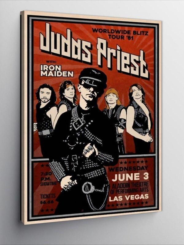 Ekart Kanvas Tablo Judas Priest Müzik Grubu - Image 1
