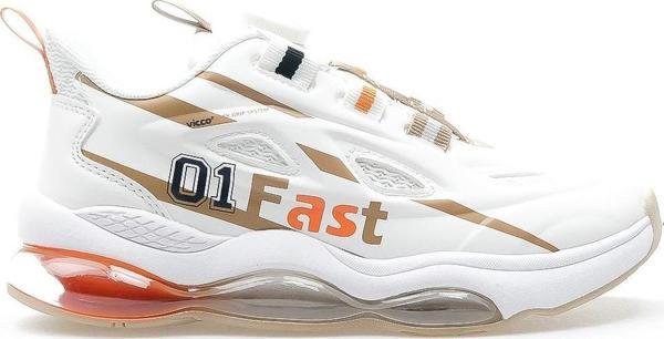 Vicco Morkie Erkek Çocuk Sneaker Günlük Spor Ayakkabı (31-37) 24k 346.325 Fe Bej - Image 1
