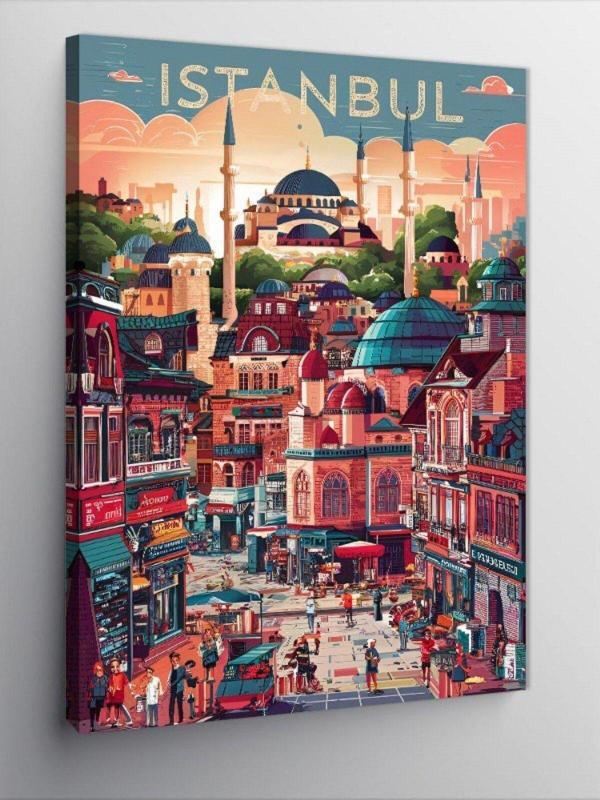 Ekart Kanvas Tablo İstanbul - Image 1