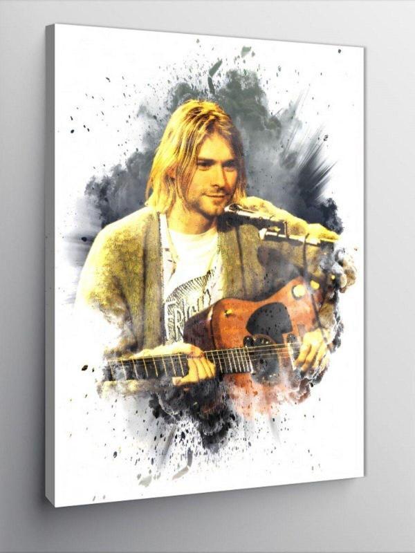 Ekart Kanvas Tablo Kurt Cobain - Image 1