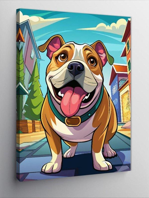 Ekart Kanvas Tablo Sevimli Köpek - Image 1