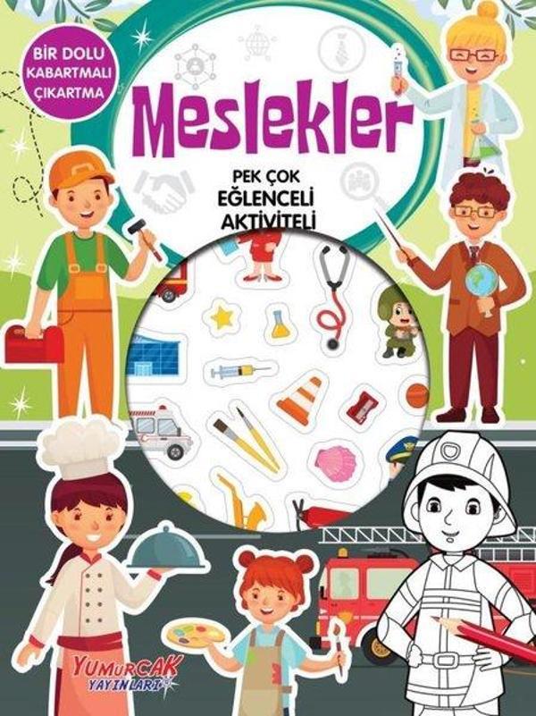 Meslekler - Pek Çok Eğlenceli Aktiviteli - Yumurcak Yayınları - Image 1