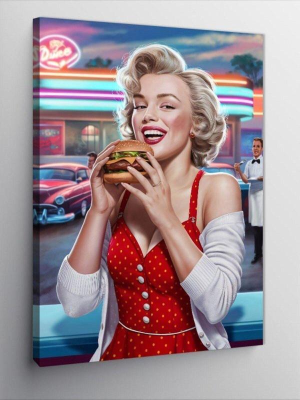 Ekart Kanvas Tablo Marilyn Monroe - Image 1